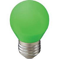 Лампа светодиодная Ecola Color G45 Шар Е27 220В 5Вт Зеленая 45х77мм картинка 